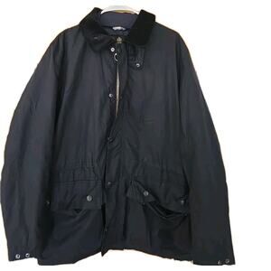 Barbour Beattock Sylkoil Wax Jacket Men’s Size Large Quilted Interior